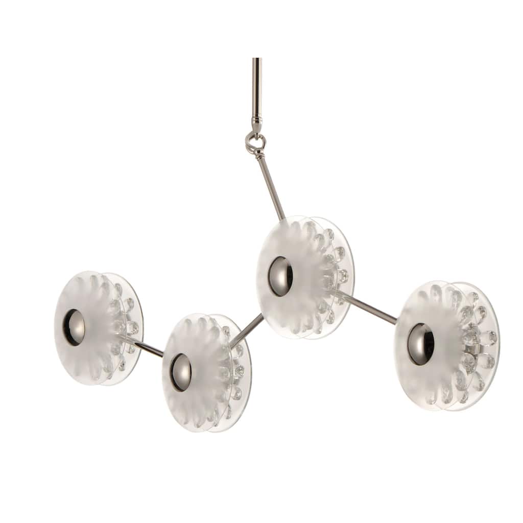 Studio M SM23874 Peony 4 Light 40" Wide LED Abstract Linear Pendant