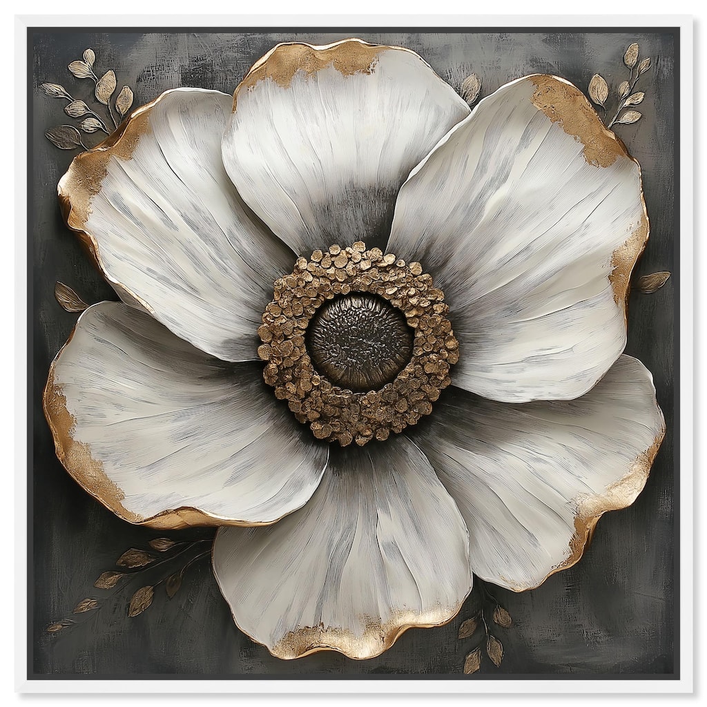 Sculpted Sepals I Canvas by Art Remedy