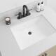 CRAFT + MAIN QZ31224R 31" Quartz Vanity Top with Backsplash and