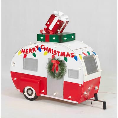 30" Camper with Gift Box