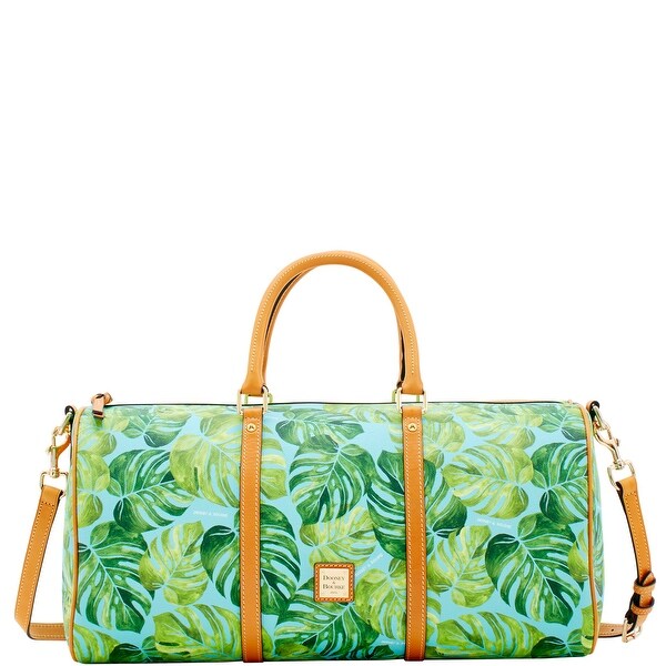 Dooney Bourke Montego Coated Cotton Gym Duffle Introduced By Dooney Bourke Montego Coated Cotton Gym Duffle Introduced By