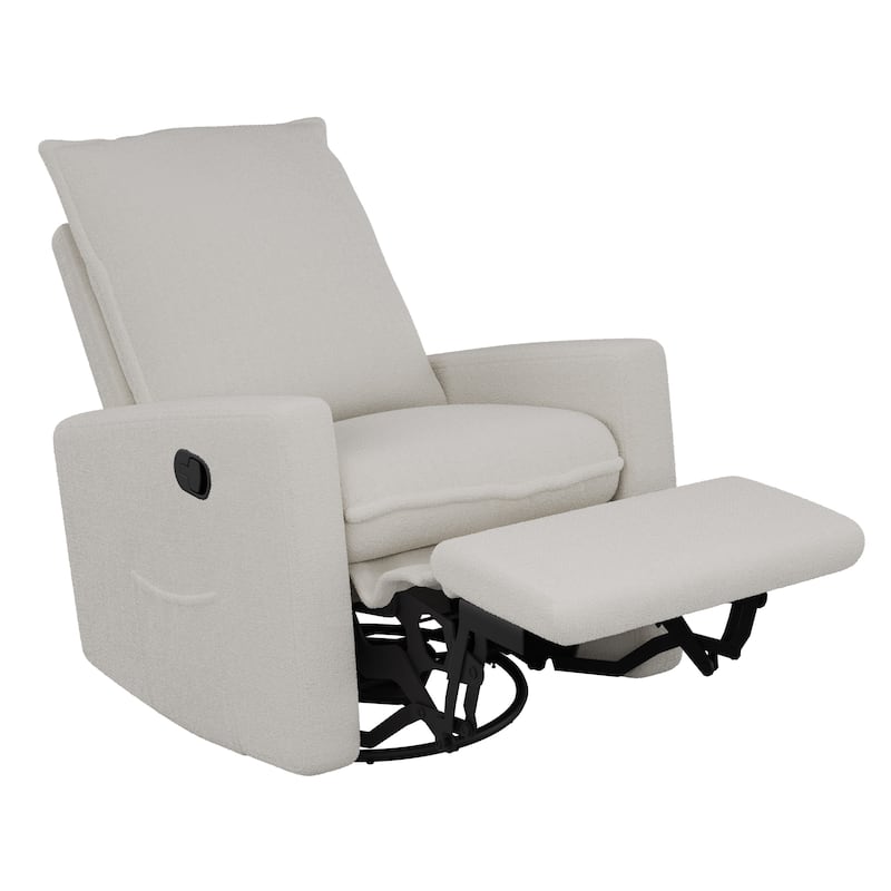 Caillie Glider Recliner Chair with Footrest