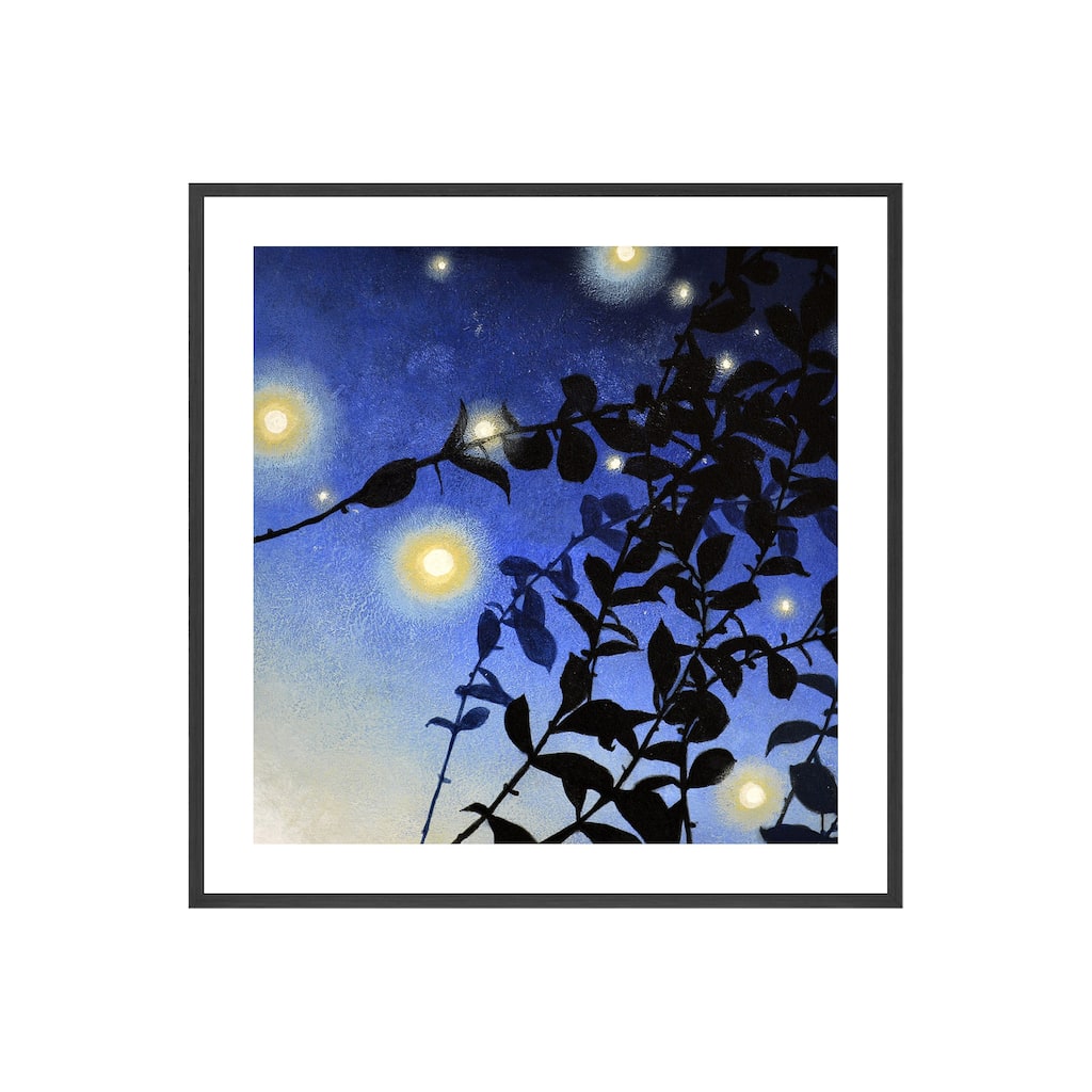 Fireflies I Framed Print Wall Art by Norman Wyatt Jr.
