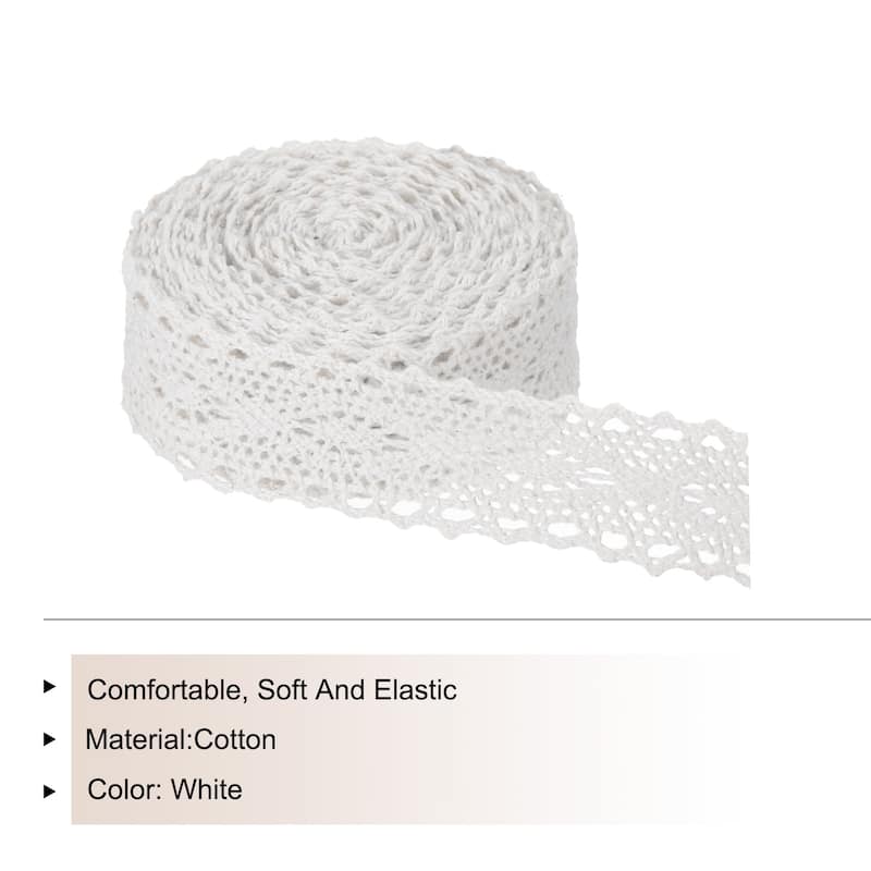Lace Ribbon Cotton Lace Trim for Craft,Gift Wrappers,Wedding Style 13