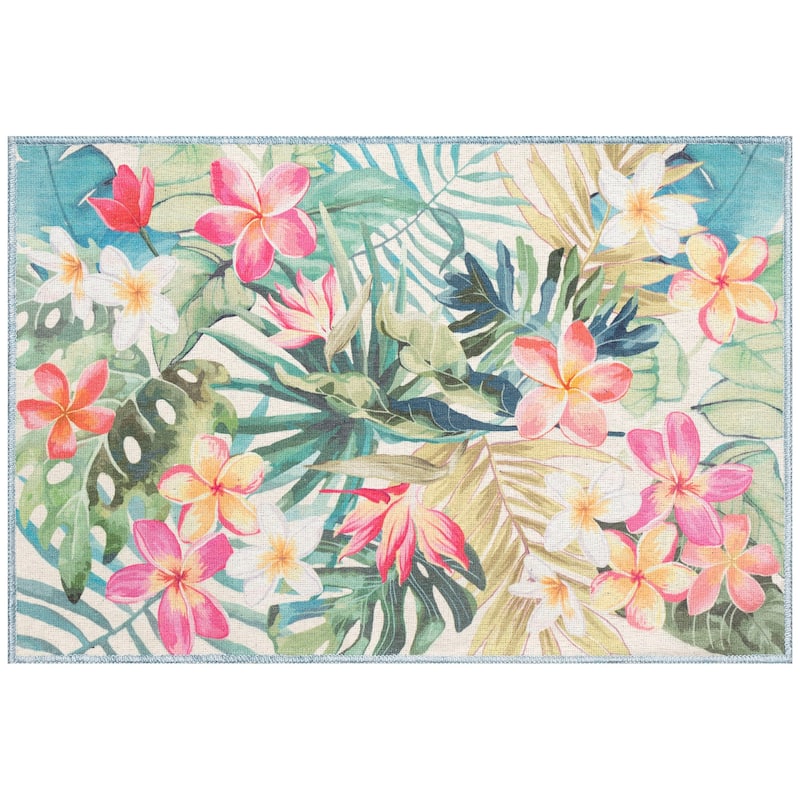 Liora Manne Impressions Paradise Indoor/Outdoor Mat - 2'5" x 3'11" - Pastel