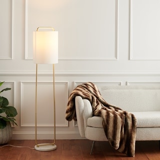Warner marble base floor lamp new arrivals