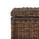 preview thumbnail 10 of 12, happimess Elijah 30" Wicker Storage Trunk, Brown - Butterscotch