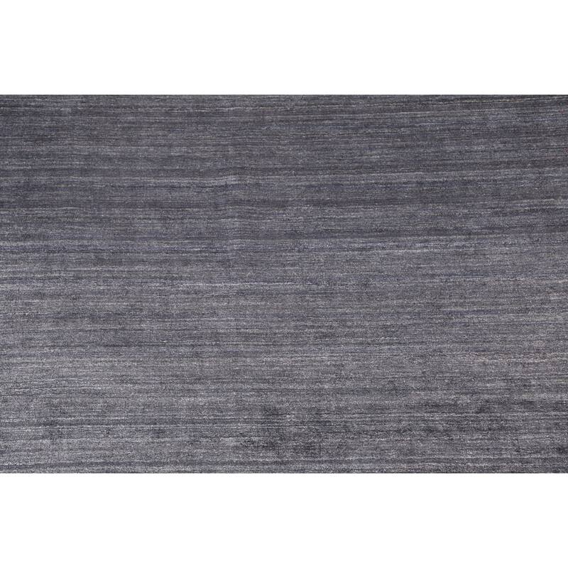 Tribal Gabbeh Oriental Square Rug Hand-Knotted Wool Carpet - 9'8" x 9'9"