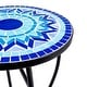 preview thumbnail 33 of 68, Indoor/Outdoor Turkish Mosaic Tile Side Table and Plant Stand