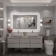preview thumbnail 24 of 161, Large LED Bathroom mirror Tempered Glass Dimmable Anti-Fog Vanity Mirror