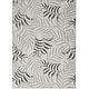preview thumbnail 69 of 72, Nourison Garden Oasis Indoor/Outdoor Nature Area Rug 4'x6' - Grey