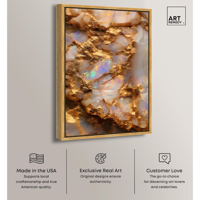 Mythic Gleam Canvas by Art Remedy