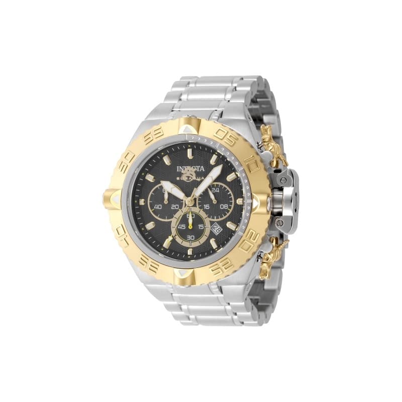 Invicta Men's 48195 Subaqua Quartz Chronograph Gold, Black Dial Watch