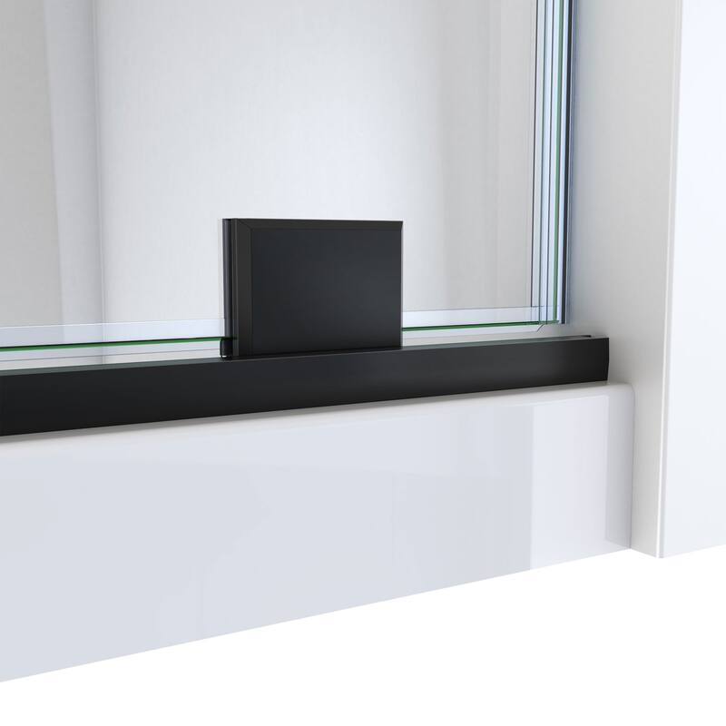 DreamLine Mirage-X 55 - 59 inch W x 72 inch H Frameless Sliding Shower Door - Clear