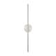 preview thumbnail 80 of 119, 1-Light Black/ Gold/ Nickel Modern Long Linear Strip Wall Sconce Dimmable LED Bathroom Vanity Light