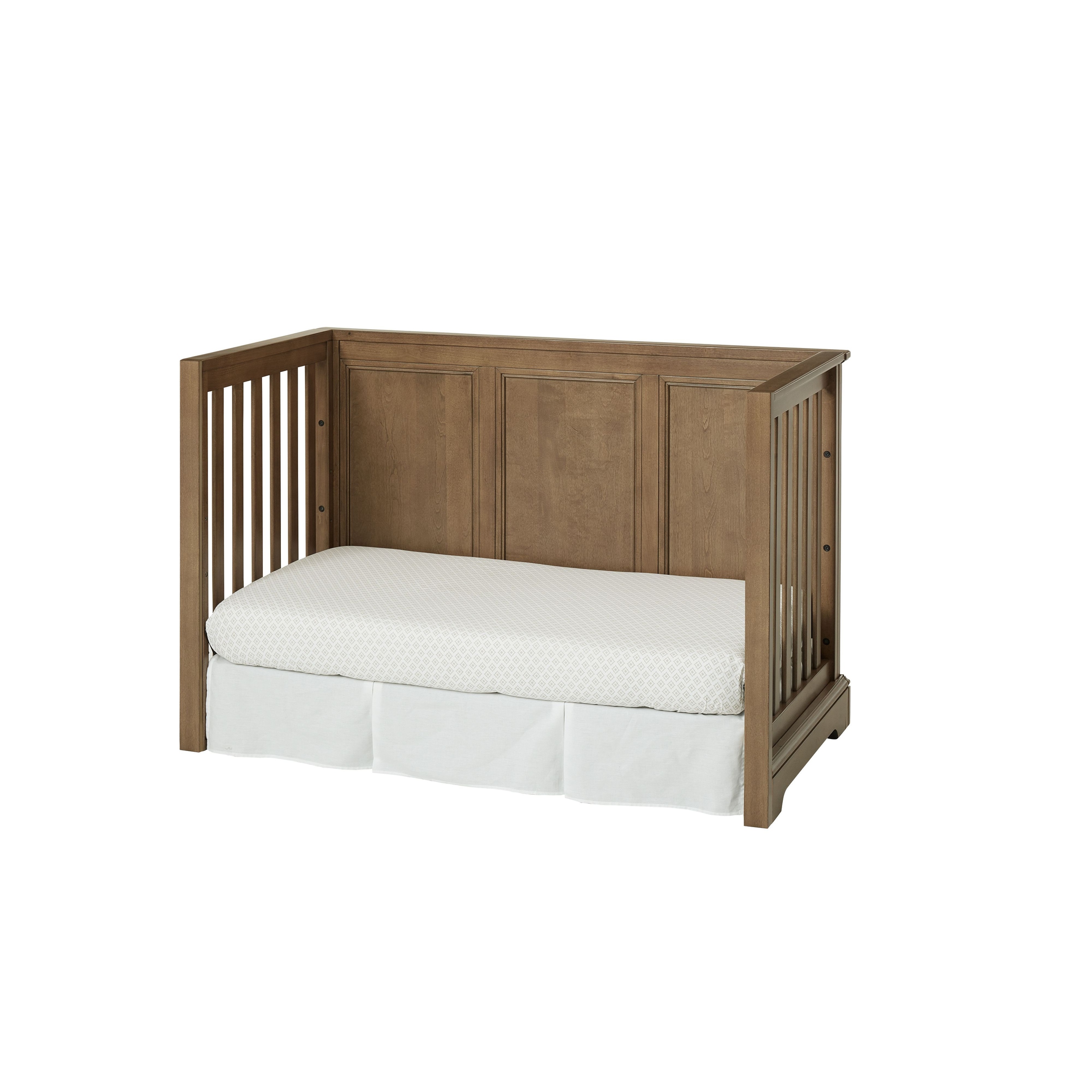 Hanley 56 Wide Island Crib Cashew
