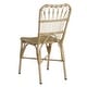 preview thumbnail 3 of 3, Outdoor PE Wicker Patio Dining Chairs Set of 2