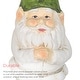 preview thumbnail 5 of 104, Gnome Folding Hands Looking Up Garden Statue