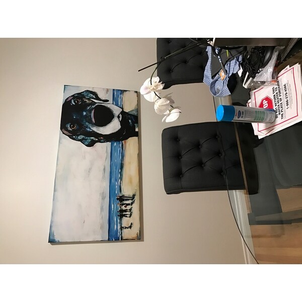 Shop Marmont Hill Handmade Macdaddy Painting Print On Canvas