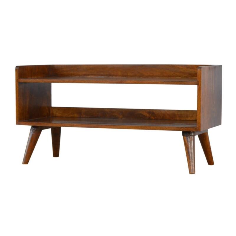 Artisan furniture Chestnut Nordic Storage Bench