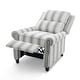 preview thumbnail 69 of 80, Manual Glider Pushback Recliner Chairs with Nailhead Trim