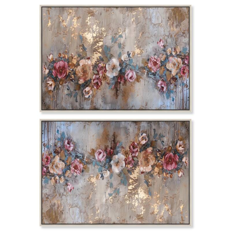 Mediterranean View Canvas by Art Remedy - 36" x 24" - White