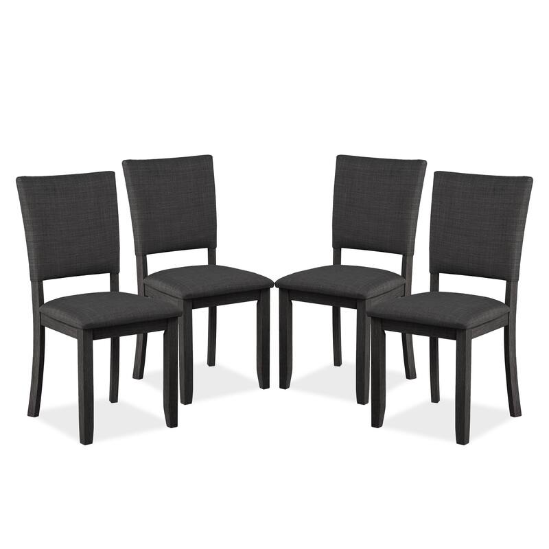 Furniture of America Zephyra Modern Wood Dining Chairs (Set of 4)