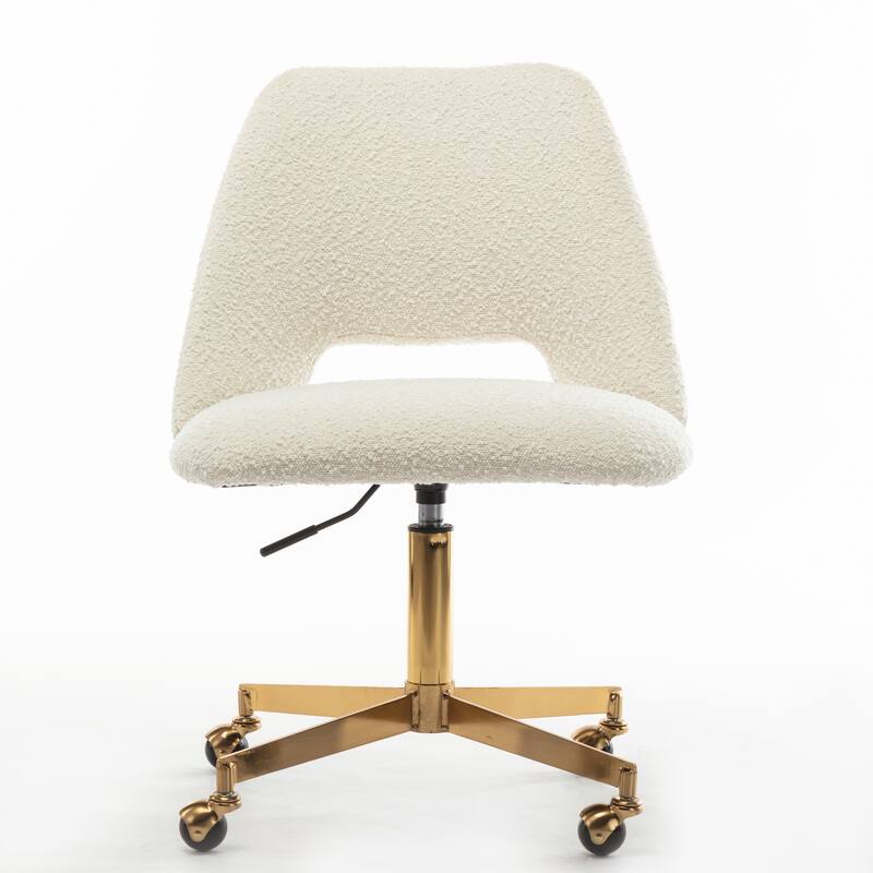 Shelby Boucle Rolling Chair