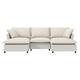 Option Beige+3 Seat+2 Ottomans