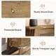 preview thumbnail 16 of 22, 41.3 Inches Farmhouse Console Table, 2 Tiers Wooden Entryway Table