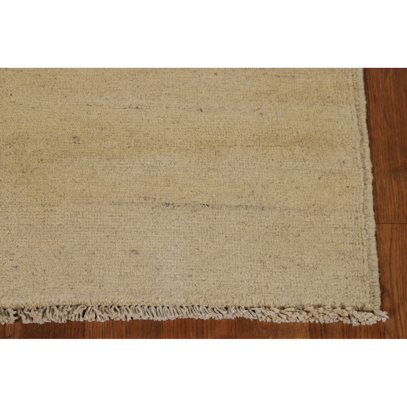 Gabbeh Modern Accent Rug Handmade Wool Carpet - 2'8"x 4'0"