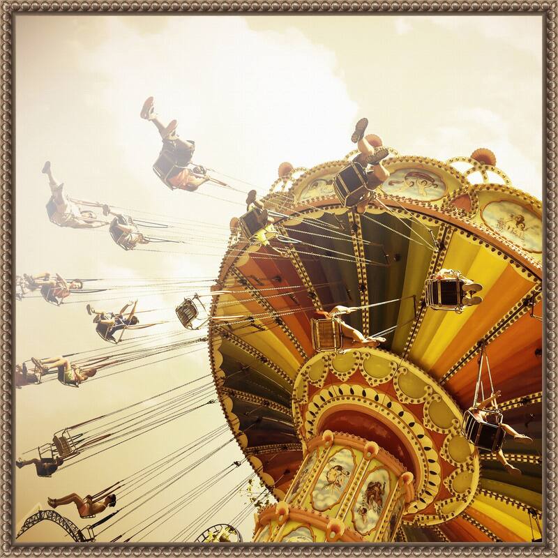 Euphoria by Kapuschinsky Framed Canvas Wall Art Print