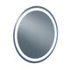 preview thumbnail 10 of 15, Rion Touch LED Anti-Fog Round Vanity Wall Mirror by iNSPIRE Q Modern - Vanity Mirror