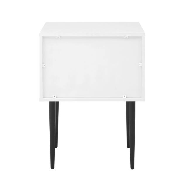 Middlebrook Notto Mid-Century 2-Drawer Nightstand