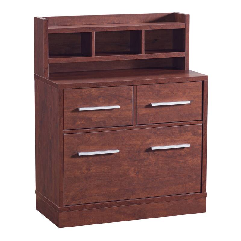 Greene Transitional 3-Drawer Wood File Cabinet Work Station by Porch & Den