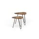 preview thumbnail 20 of 21, Middlebrook Arendal Guitar Pick Nesting Table Set