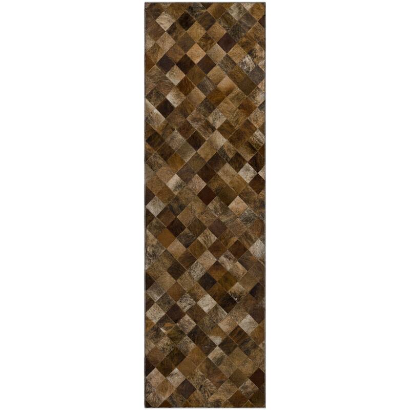 Premium Washable Super Soft Faux Cowhide Mayfield Rug