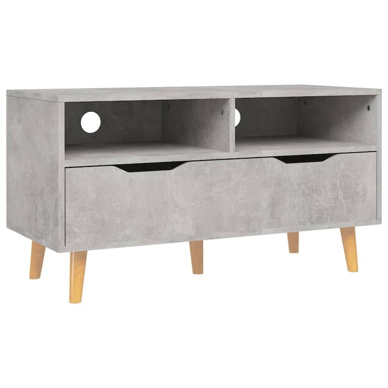 vidaXL TV Stand TV Console Sideboard TV Unit Home Media Unit Engineered Wood - 35.4" x 15.7" x 19.1"