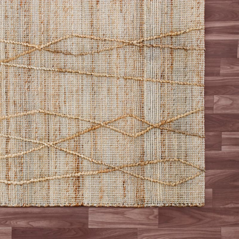 Sevita Natural Abstract Modern Area Rug