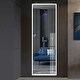 preview thumbnail 3 of 11, Full-length 65-inch Illuminated Rectangle Vanity LED-lit Mirror - 64x21