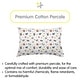 preview thumbnail 40 of 42, BreathableBaby Cotton Percale Pillowcase, For 13" x 18"/33 x 46 cm Toddler Pillow, Prints (2-Pack)