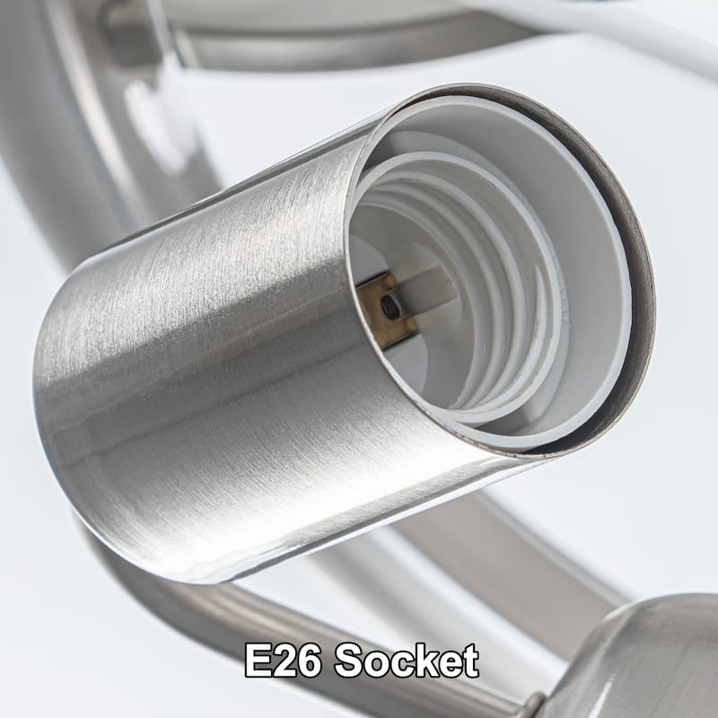 Starsky 1/3-Light Modern Clear Glass Dome Pendant Light