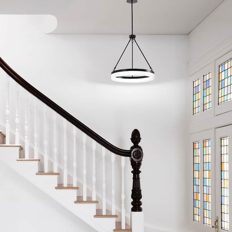 Vesper Integrated LED Chandelier for Dining/Living Room Office, Foyer