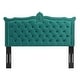 preview thumbnail 55 of 65, Louisa Tufted Performance Velvet King/California King Headboard