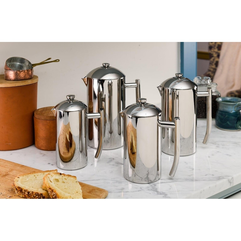 Belwares Stainless Steel French Coffee Press, With Double Wall and Extra  Filters - On Sale - Bed Bath & Beyond - 32606741