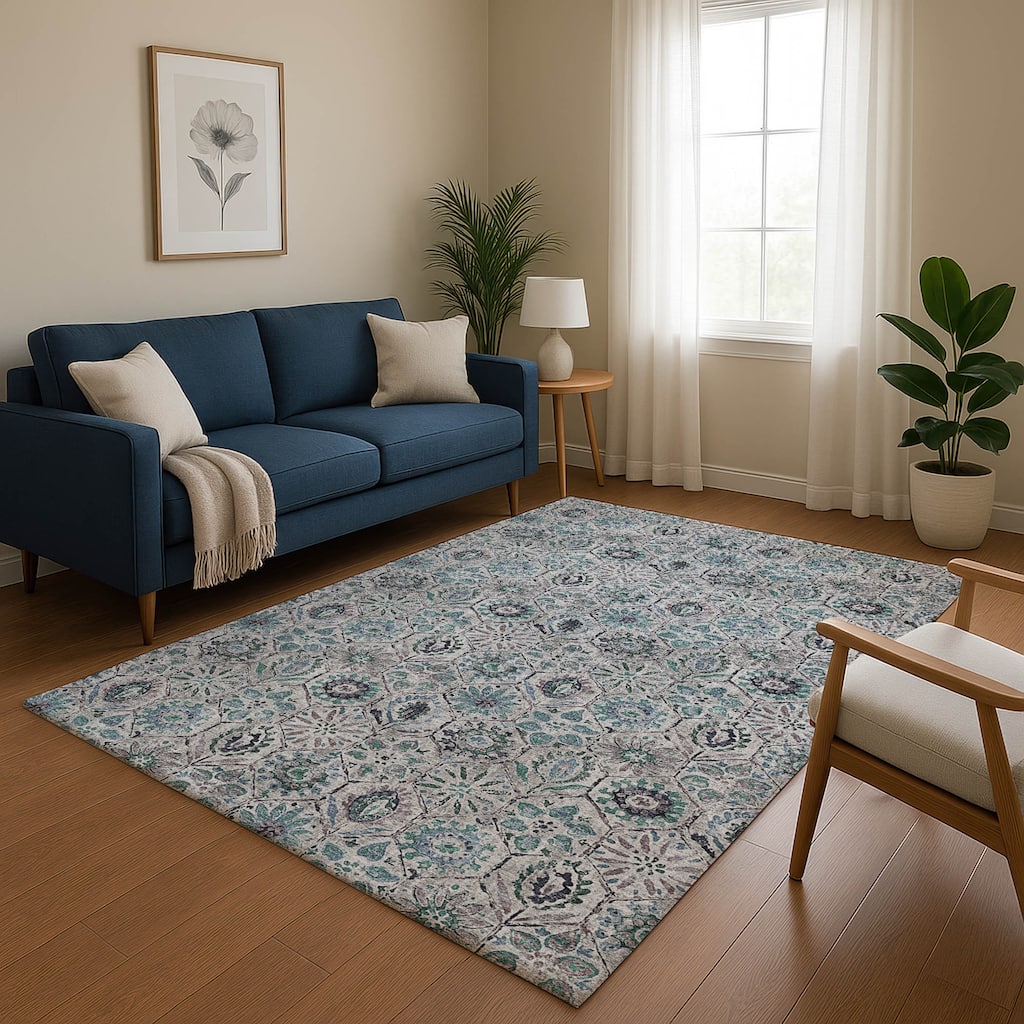 Premium Washable Super Soft Traditional Farmhouse Mayfield Rug