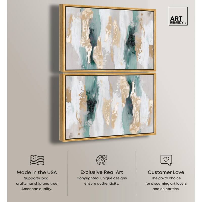 Neon Gaming Set Up Canvas by Art Remedy