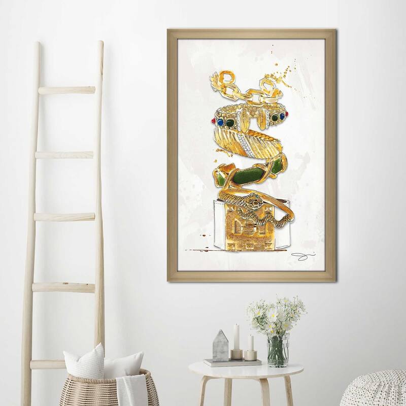 "Fashion Necklace 2" by Jodi Print on Acrylic