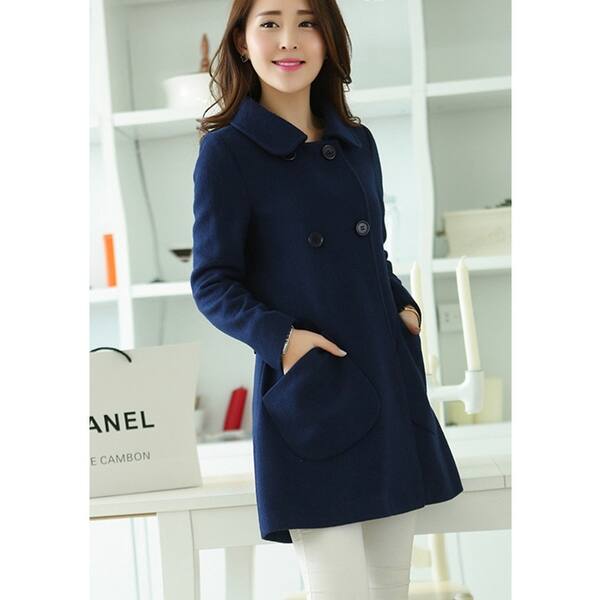 Shop Large Size Women S Clothing Korean Loose And Long Section Overstock 25779002