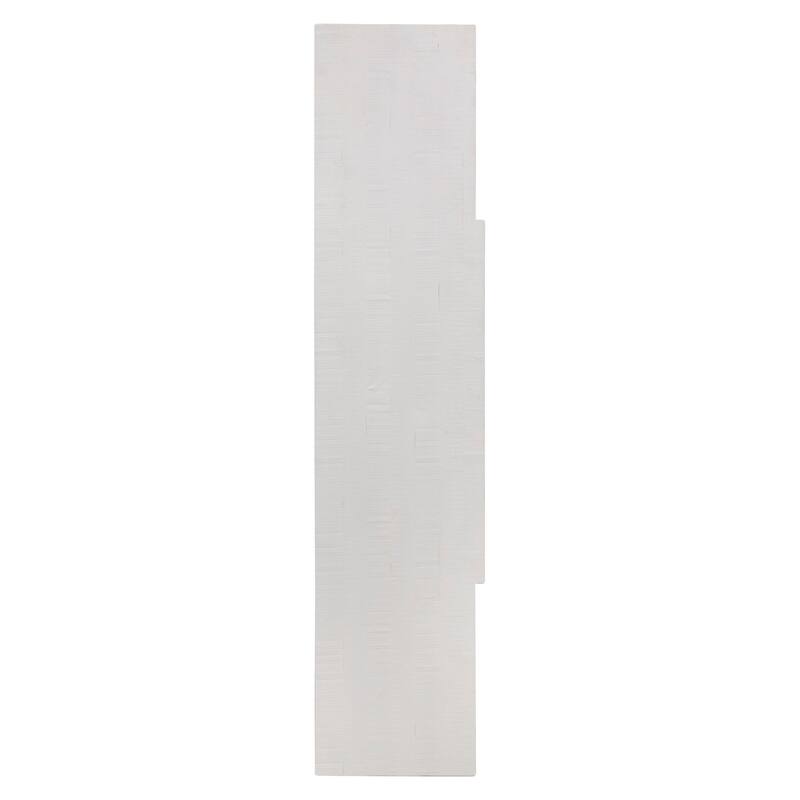 Magnussen Home Heron Cove Chalk White 80" Console - 80"W x 18"D x 32"H